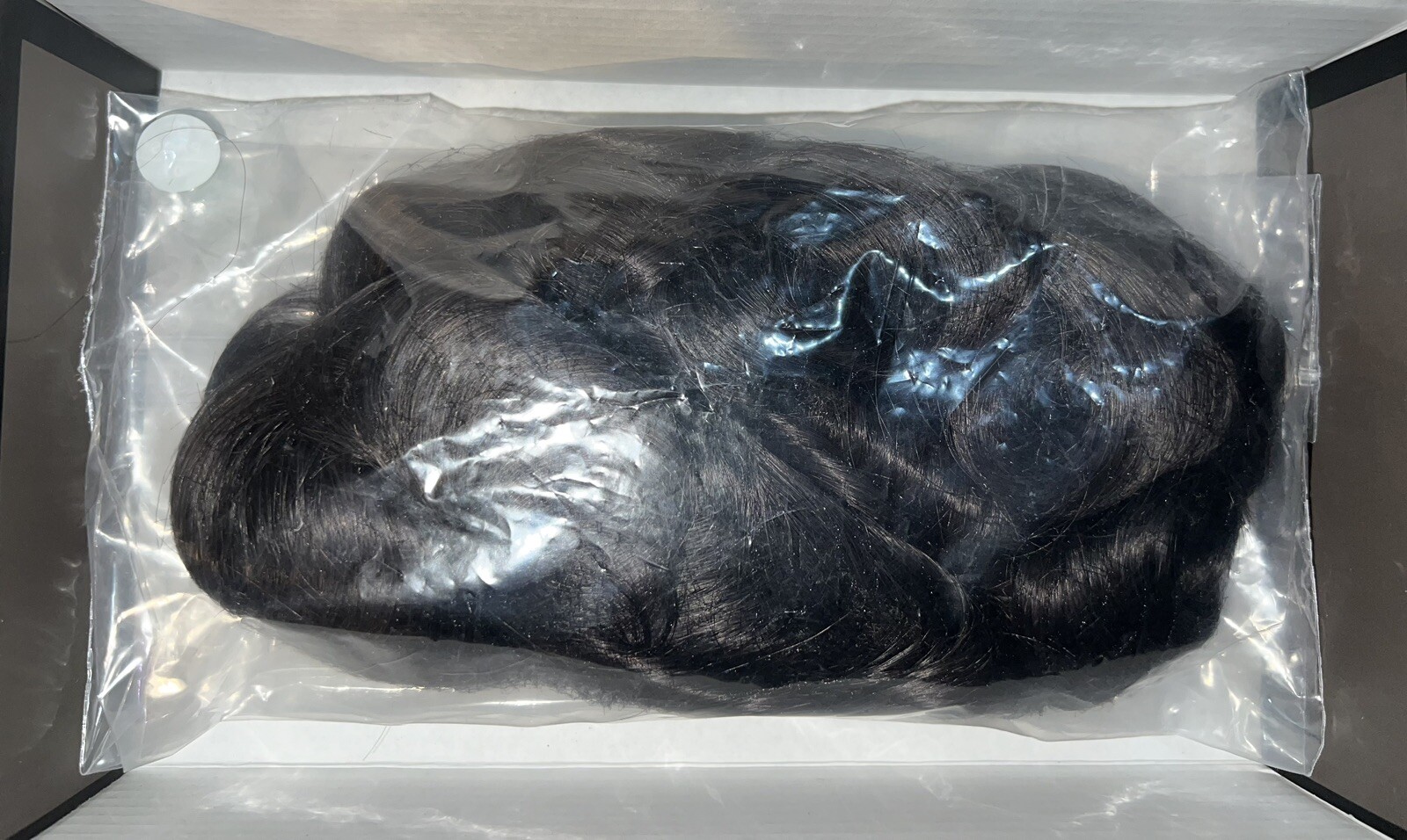6in Durable Swiss Lace Hair System 110% Density, 8x10in Base Size Natural Black