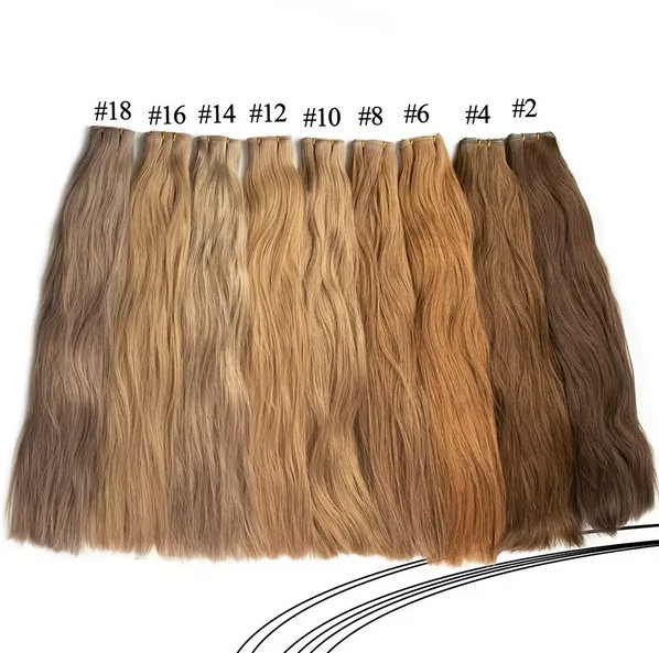 Virgin Hair Can Be Cut-Genius Weft 100% Virgin Remy Human Hair Extensions 100g