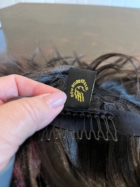New Born Free Cutie Collection Wig Black Angled Bob CT01