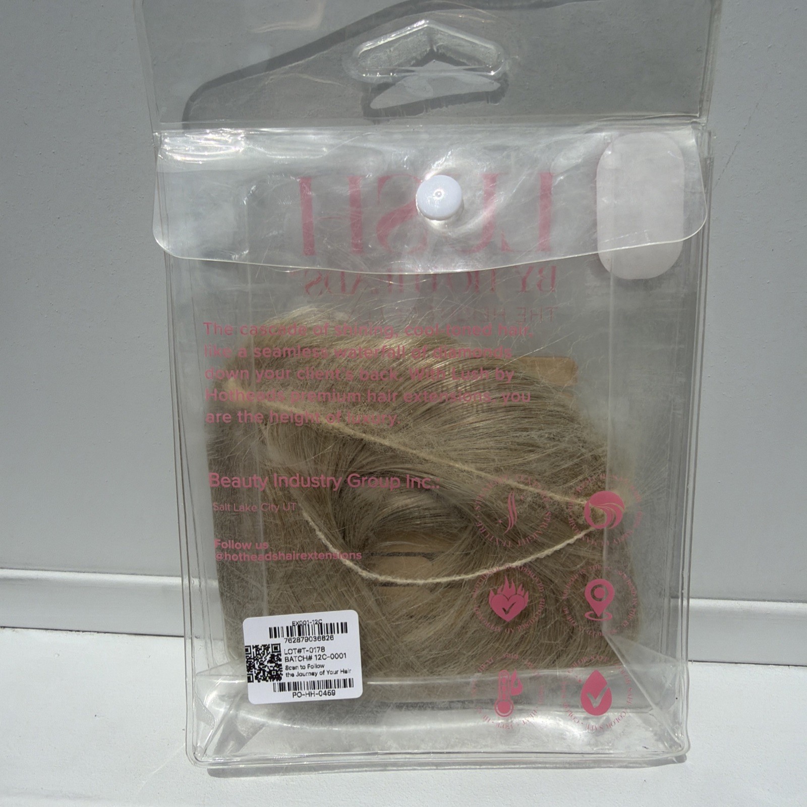 Hotheads Tape In Extensions LUSH Originals 22” 20 Pieces Sapphire #613A NEW