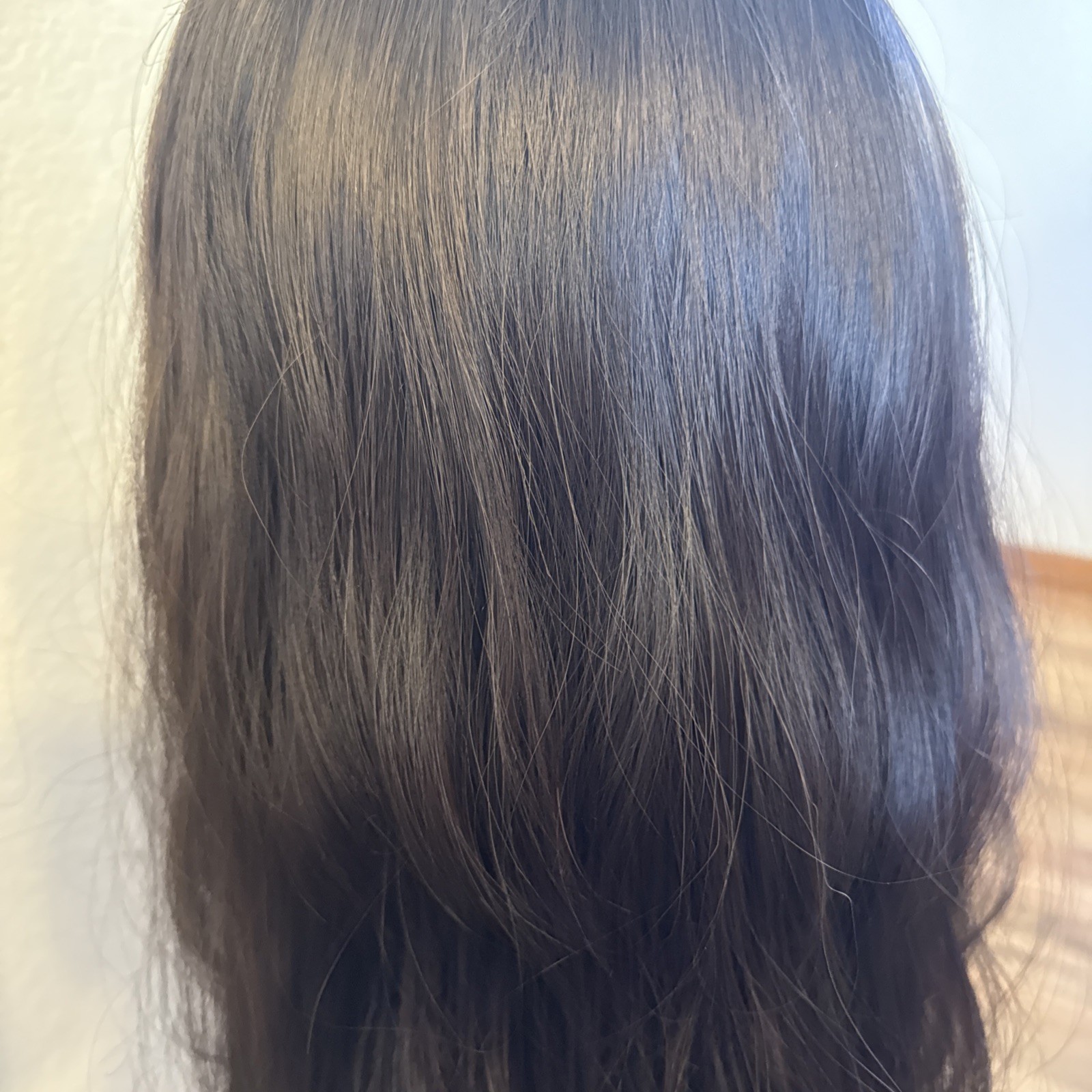 Hairline Lace Frontal Wig 26”So Soft Beautiful Black 1 Front Curtain Bang 271