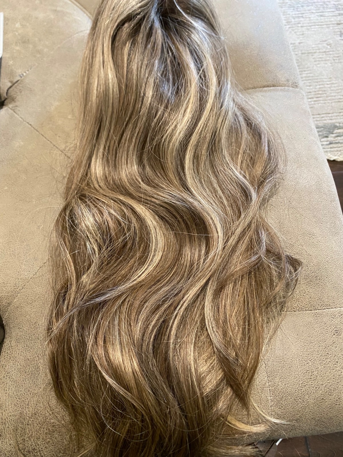 HUMAN HAIR LACE TOP WIG – Lu’s Wigs MORGAN 22”