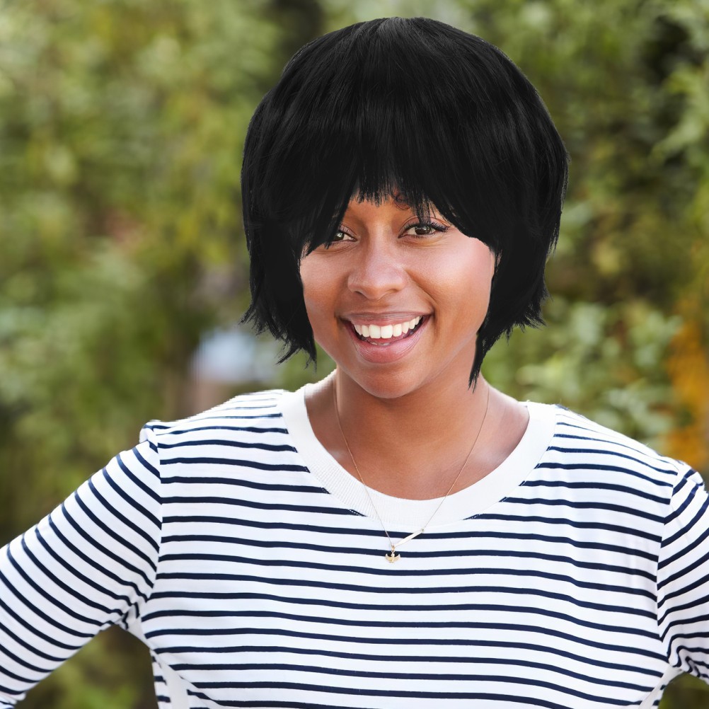 30 cm Fashionable Short Cosplay Wig For Party And Role Playing