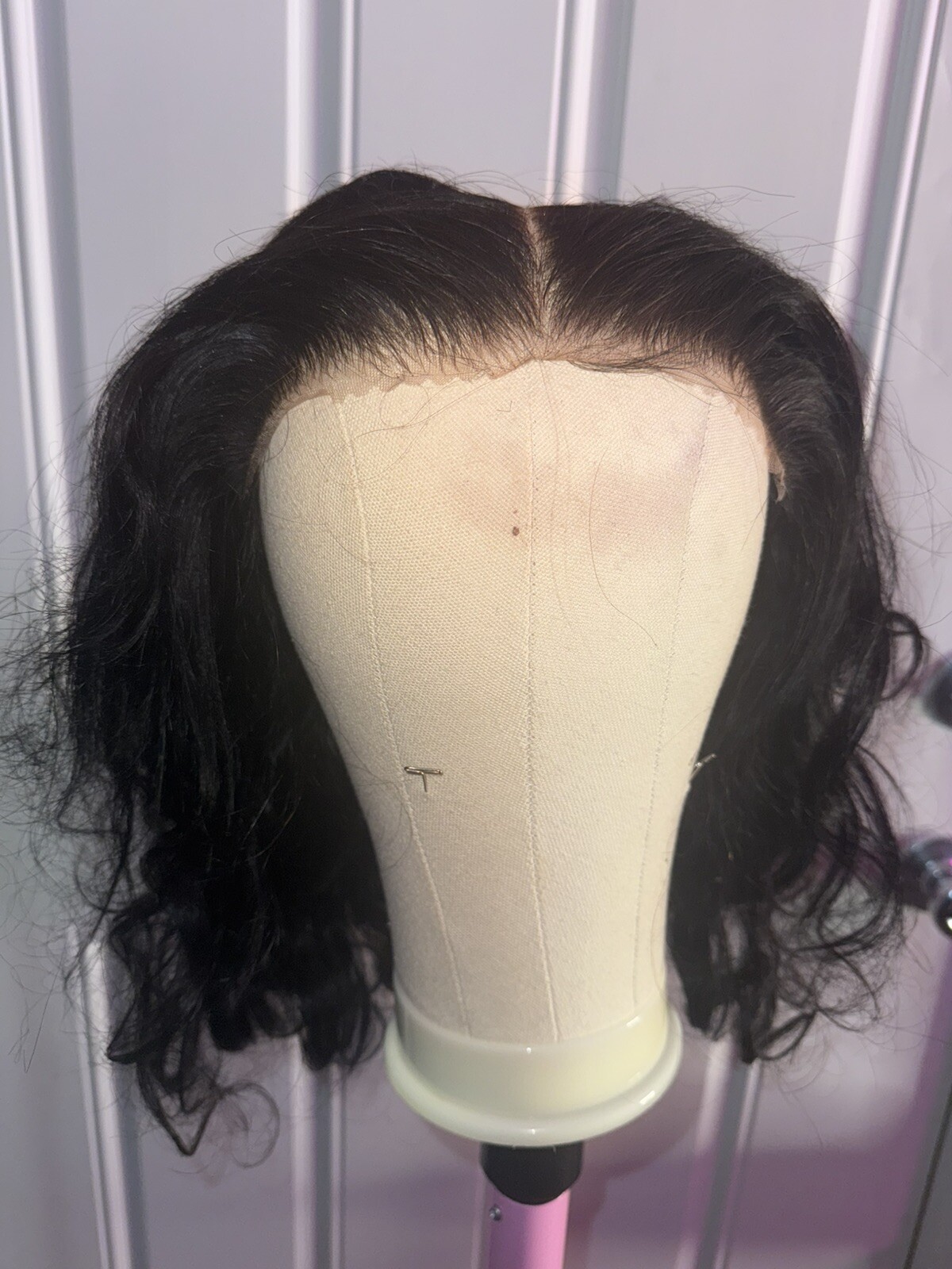 Invisible HD Lace Front Wig 18” Pre Plucked Glueless Bleached Knots Body Wave