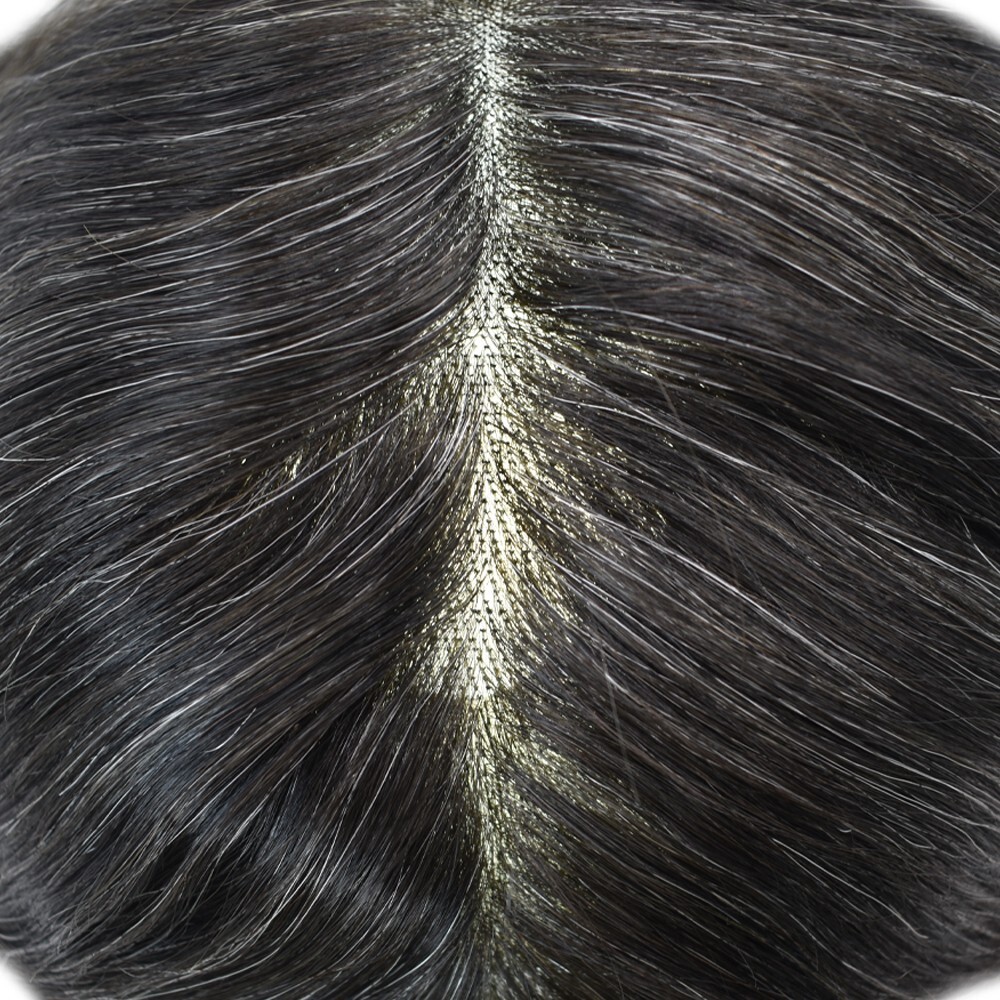 Mens Toupee Hair Replacement System Lace Front Fine Mono Thin Skin Wig Hairpiece