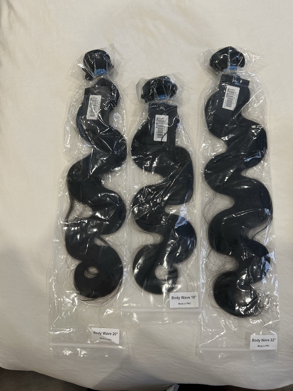 RAW Body Wave Bundles (18, 20, 22)