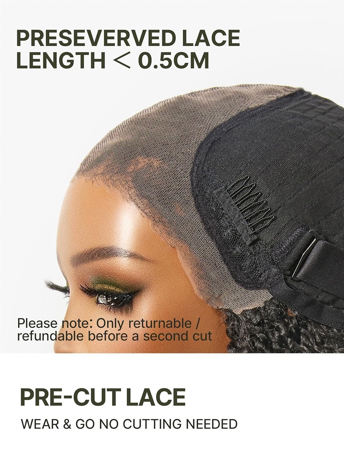 Boho Twist Curly Wig 4C Edges 13X6 HD Lace Frontal 180% Density 24in Glueless