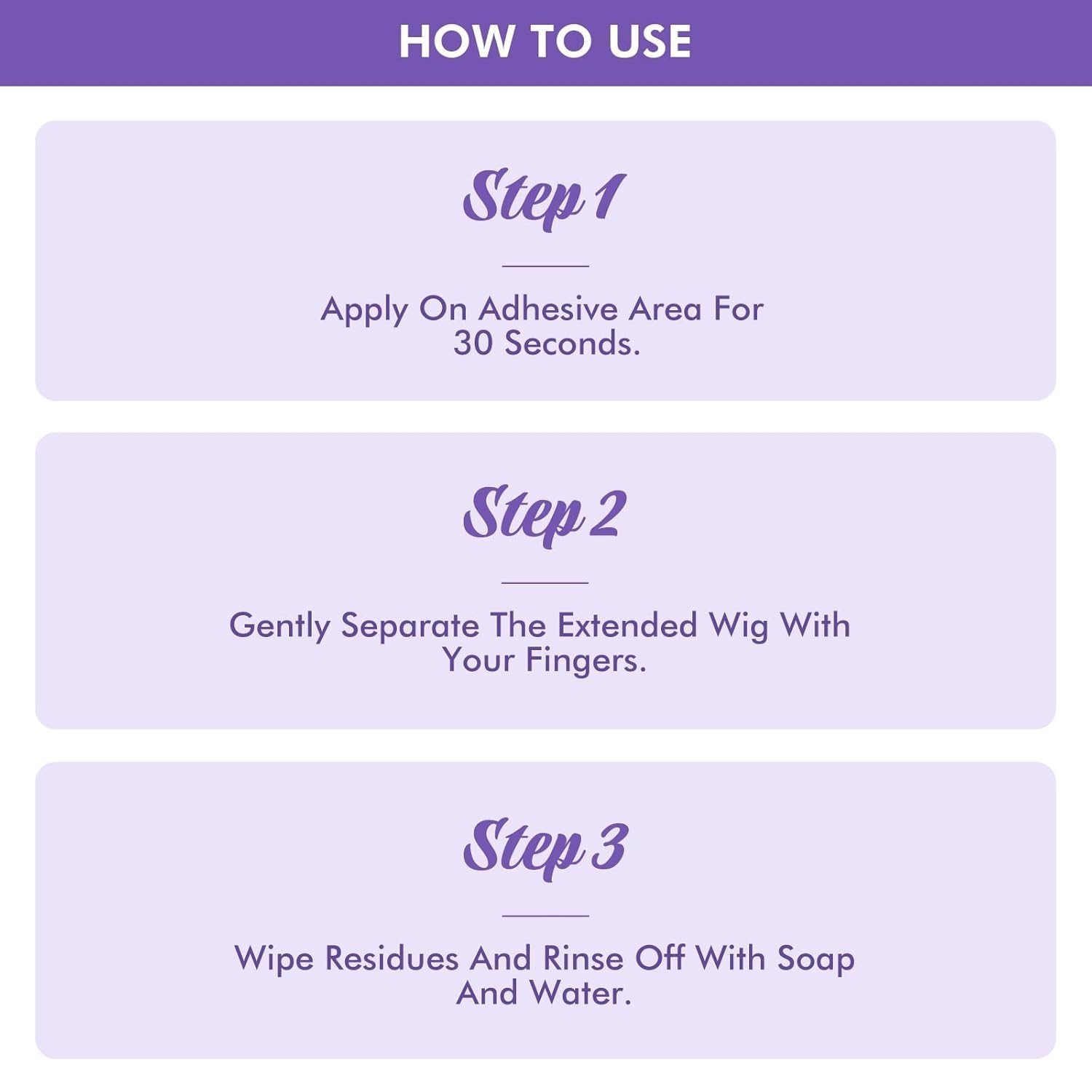 Waterproof Lace Glue Remover – Gentle Formula for Lace Wigs & Extensions