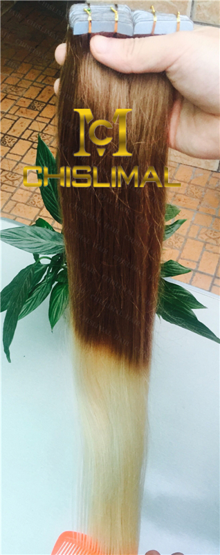 7A Seamless 16-26inch PU Skin Weft Tape in Remy Human Hair Extensions 30-70g