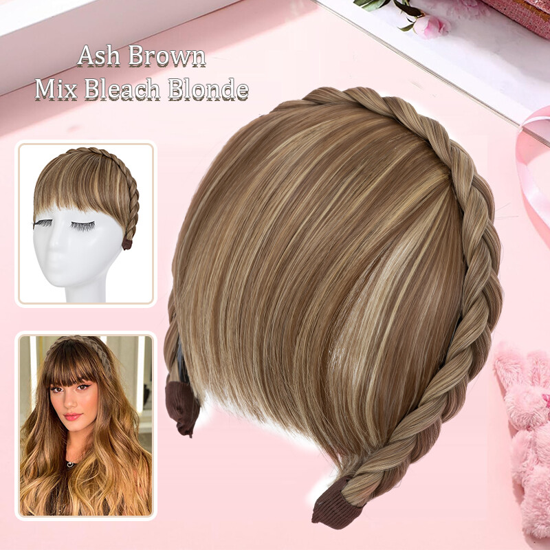 Braid Headband Instant Secret Hair Bangs With Headband Braid Hair French Fringe