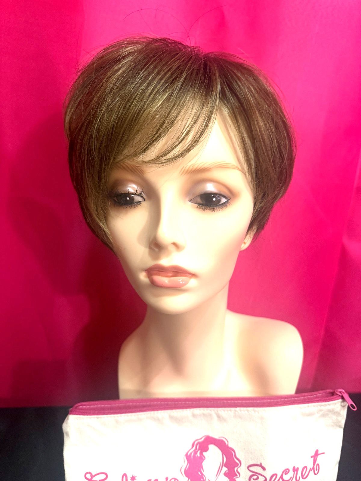 Godiva’s Secret Wigs “Peggy Wig” Ice Mocha-R (rooted)
