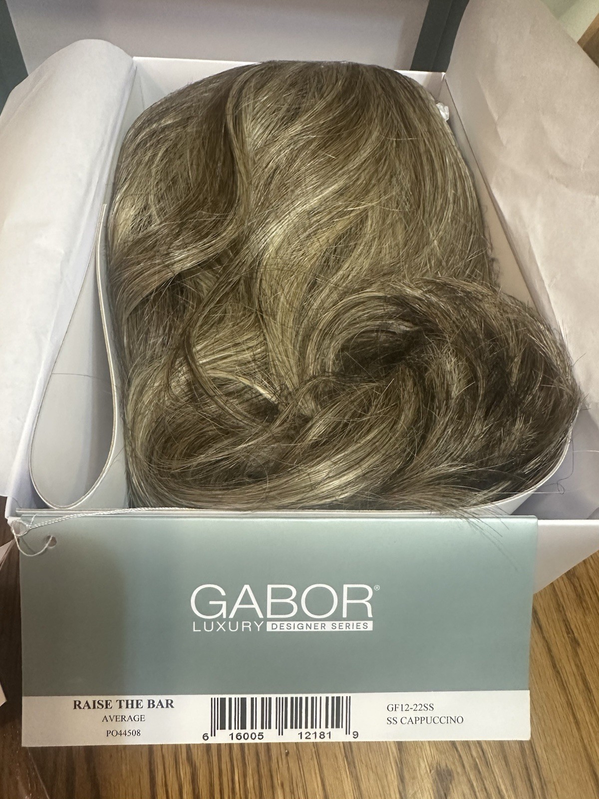 “RAISE THE BAR” by Gabor GF12/22SS SS Cappuccino w/ LaceFt MonoPt Reg. $361. ❤️