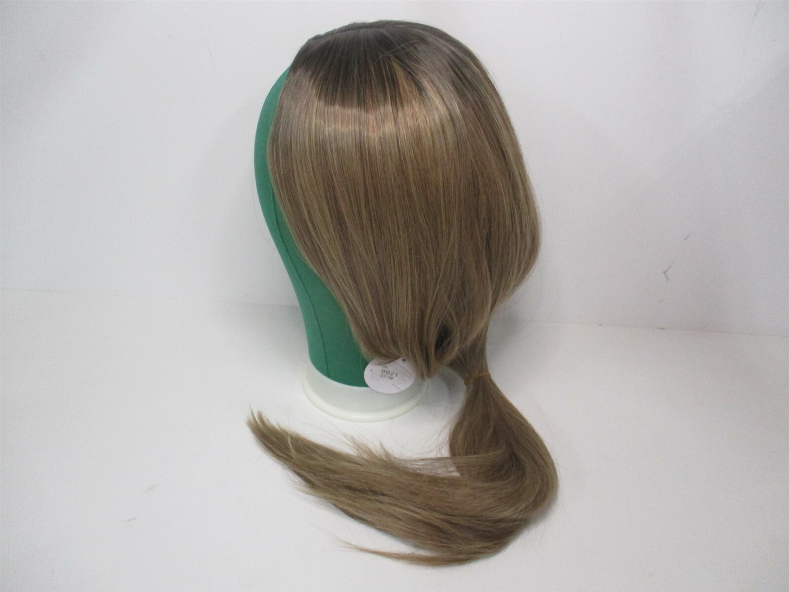 28″ Long Thick Cosplay Synthetic Brown Hair with Weaving Cap