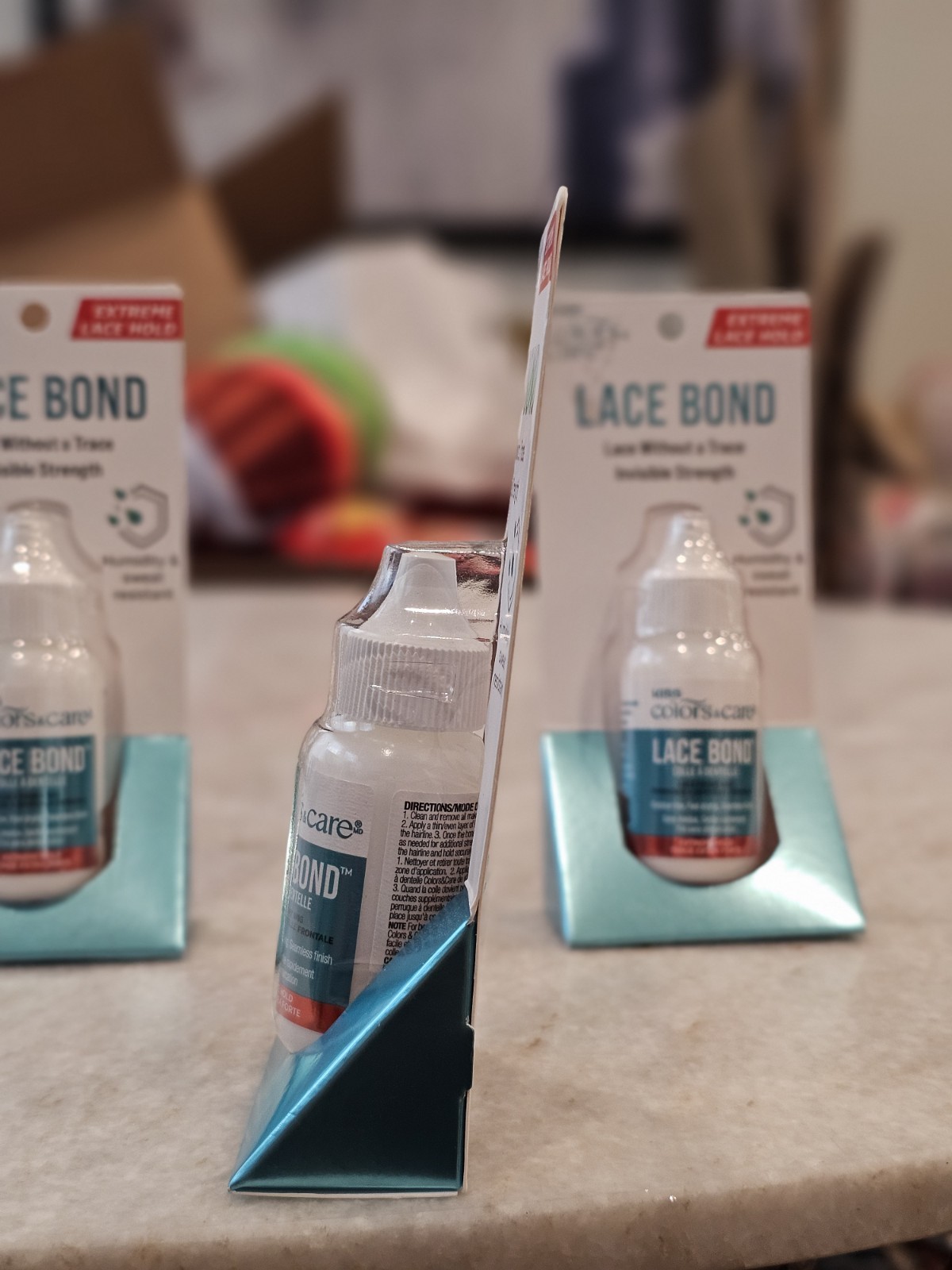 KISS Products Colors & Care Wig Lace Bond Glue – Extreme Hold – 1.1oz LOT OF 3