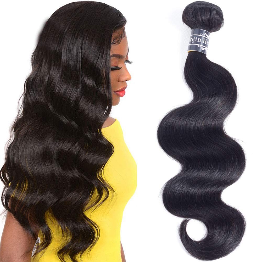 Hair Brazilian Body Wave One Bundle 24 inch Brazilian Virgin Human Hair 100% …