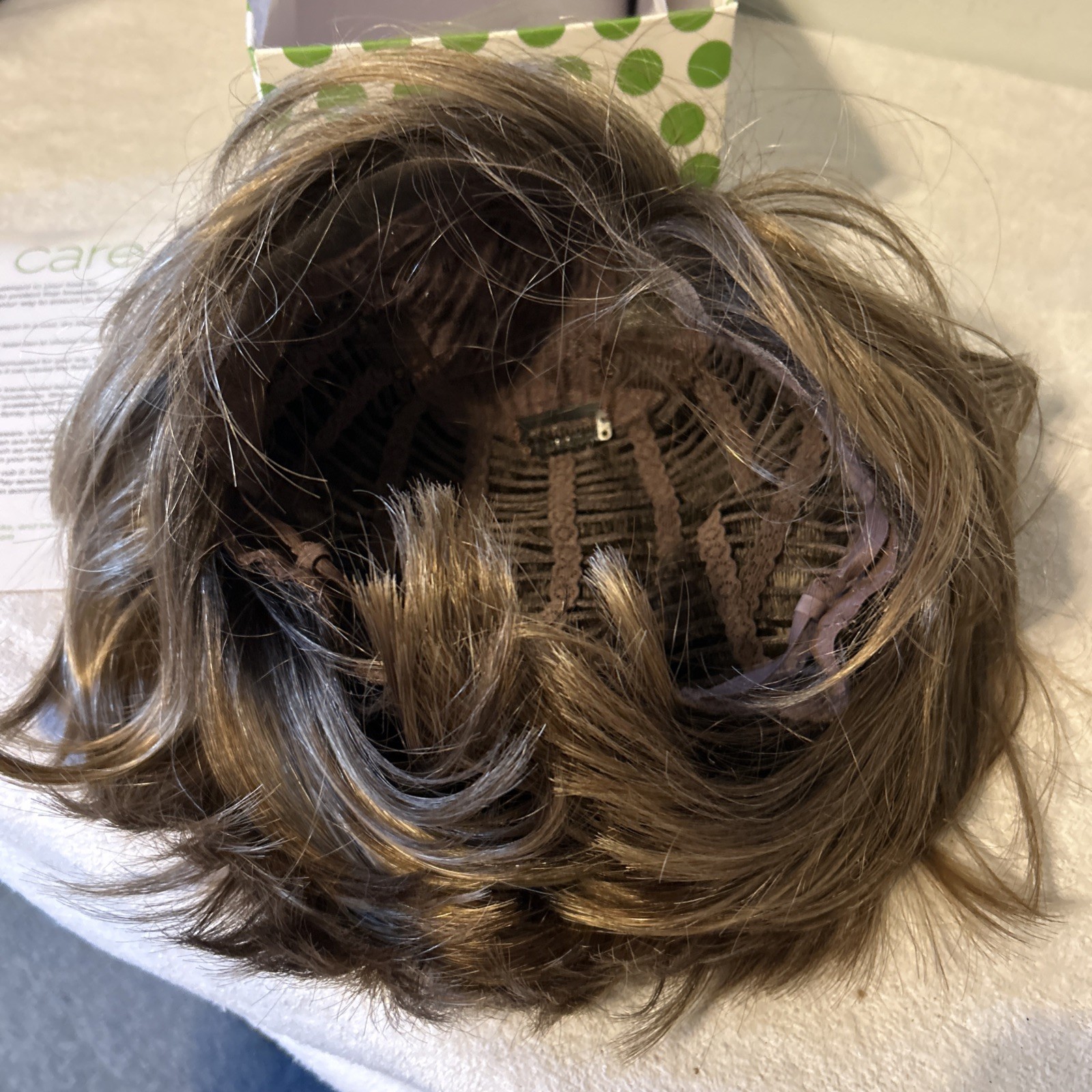 Envy “Kris” Wigs and Hair Add-ons. Pre-owned. Original Box & Care Instructions