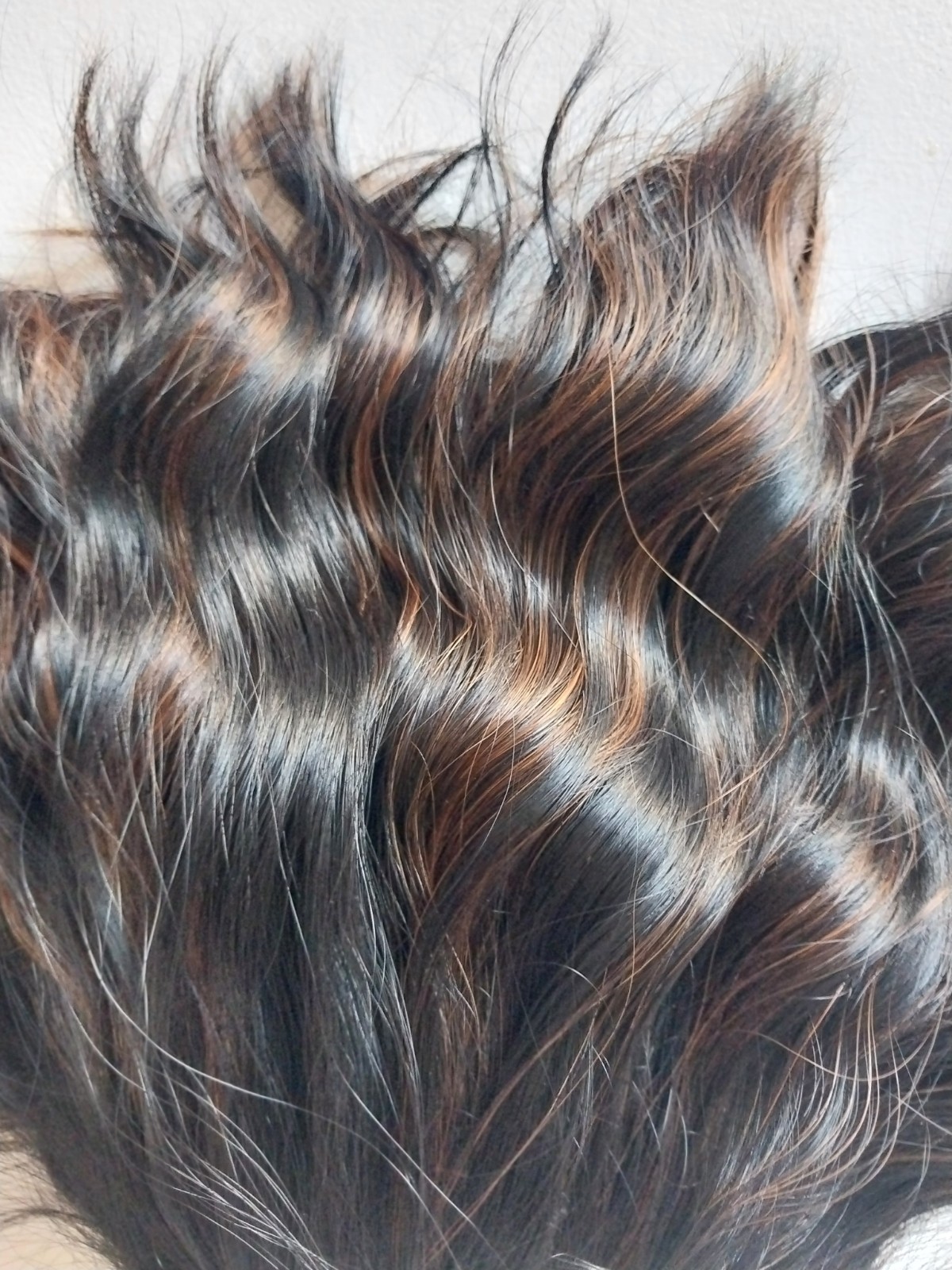 WIG WAVY DRAG SISSY CD TG TV COSPLAY LARP PARTY BEAUTY GIRLIE ASH BROWN