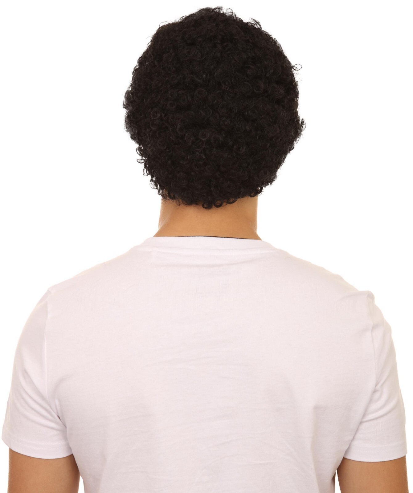 Curly Bald Mens Cosplay Halloween Wig | Premium Breathable Capless Cap HM-273