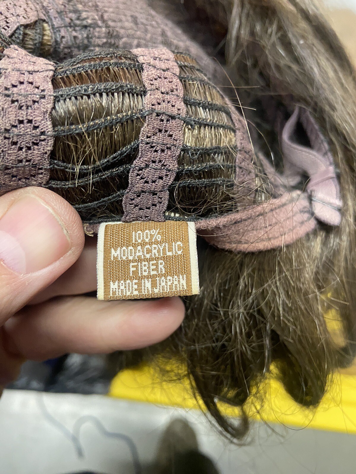 Medium hairpiece made in Thailand preowned