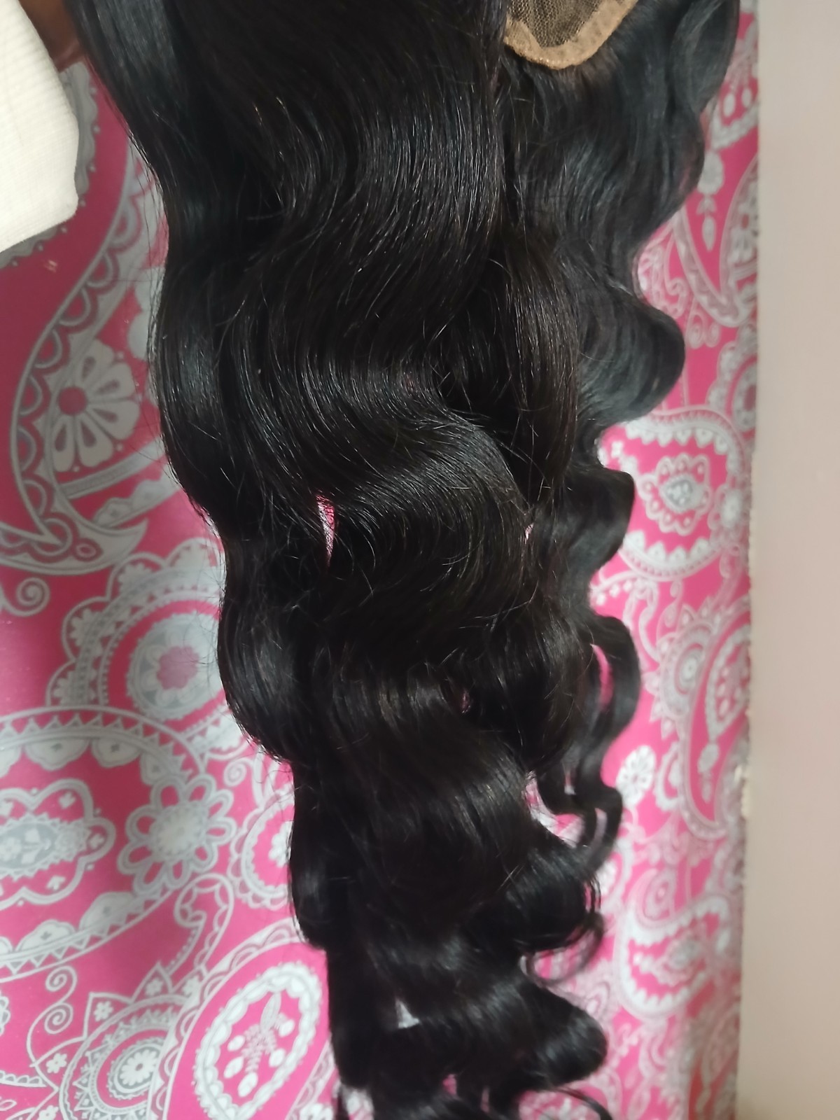 12A BRAZILIAN HUMAN HAIR 30+30+30+30&26INCH CLOSURE BODY WAVE NATURAL BLACK 450g