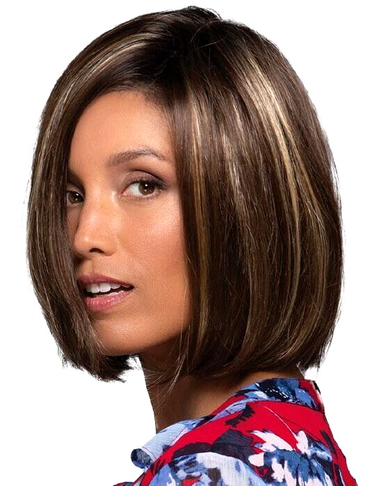 PETITE SULLIVAN WIG Estetica IN R12/26CHM COLOR FRONT LACE/Hand-Tied