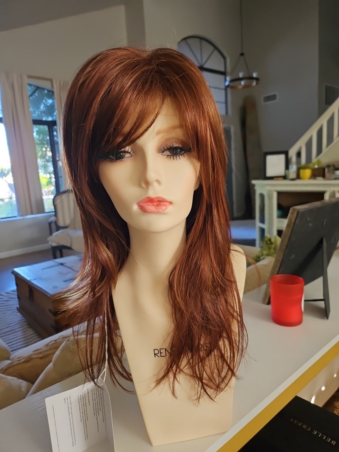 Serena Wig By Orchid In Color Cinnamon Swirl, Classic Cap, NWT