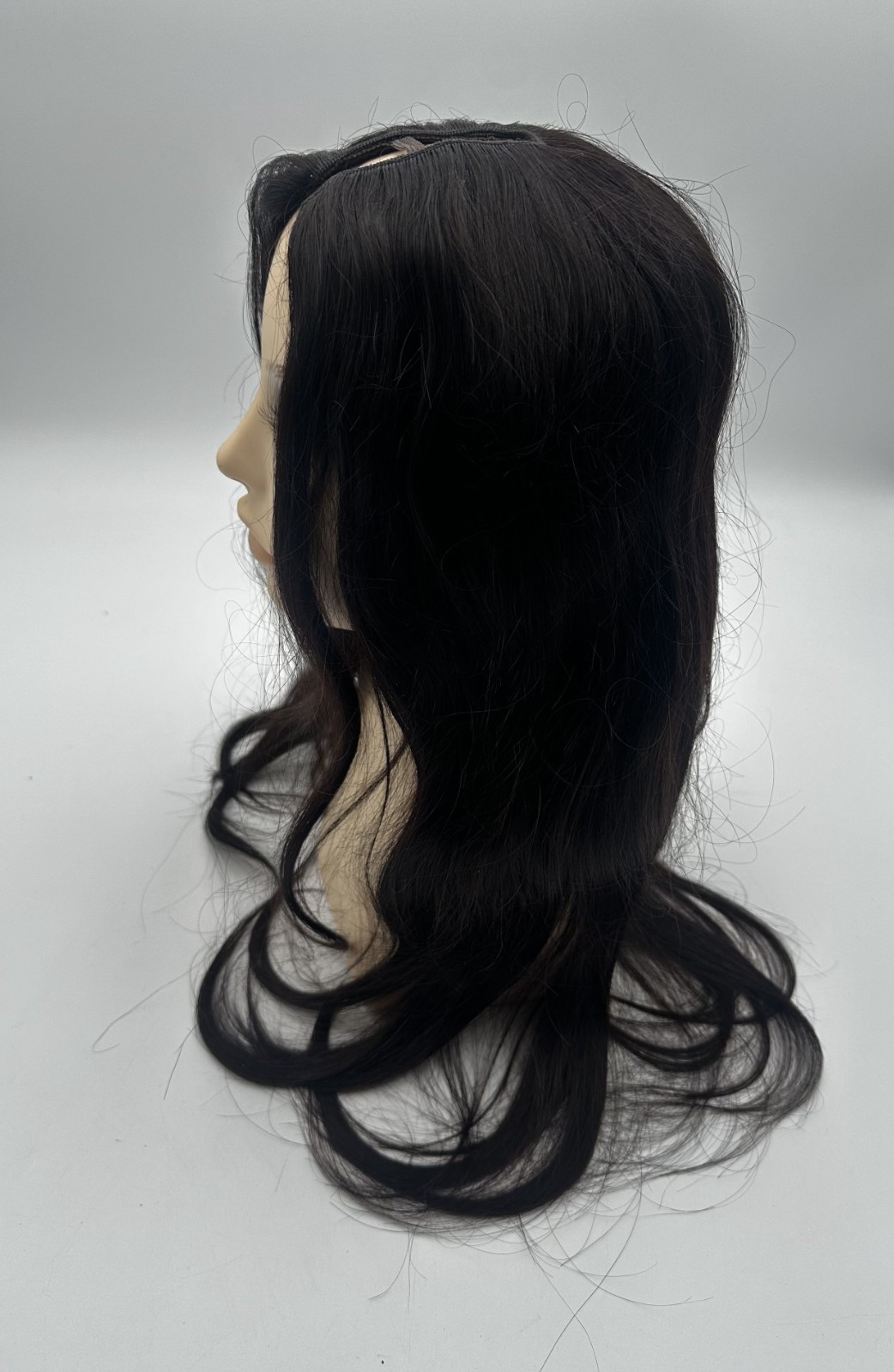 Unice Black with Brown Highlights 100% Human Hair Series Wig