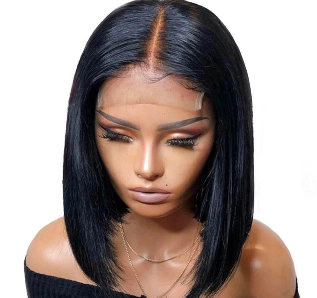 14″ 4×4 Closure Lace Wig, 150% Density Easy to wear Medium Cap Size