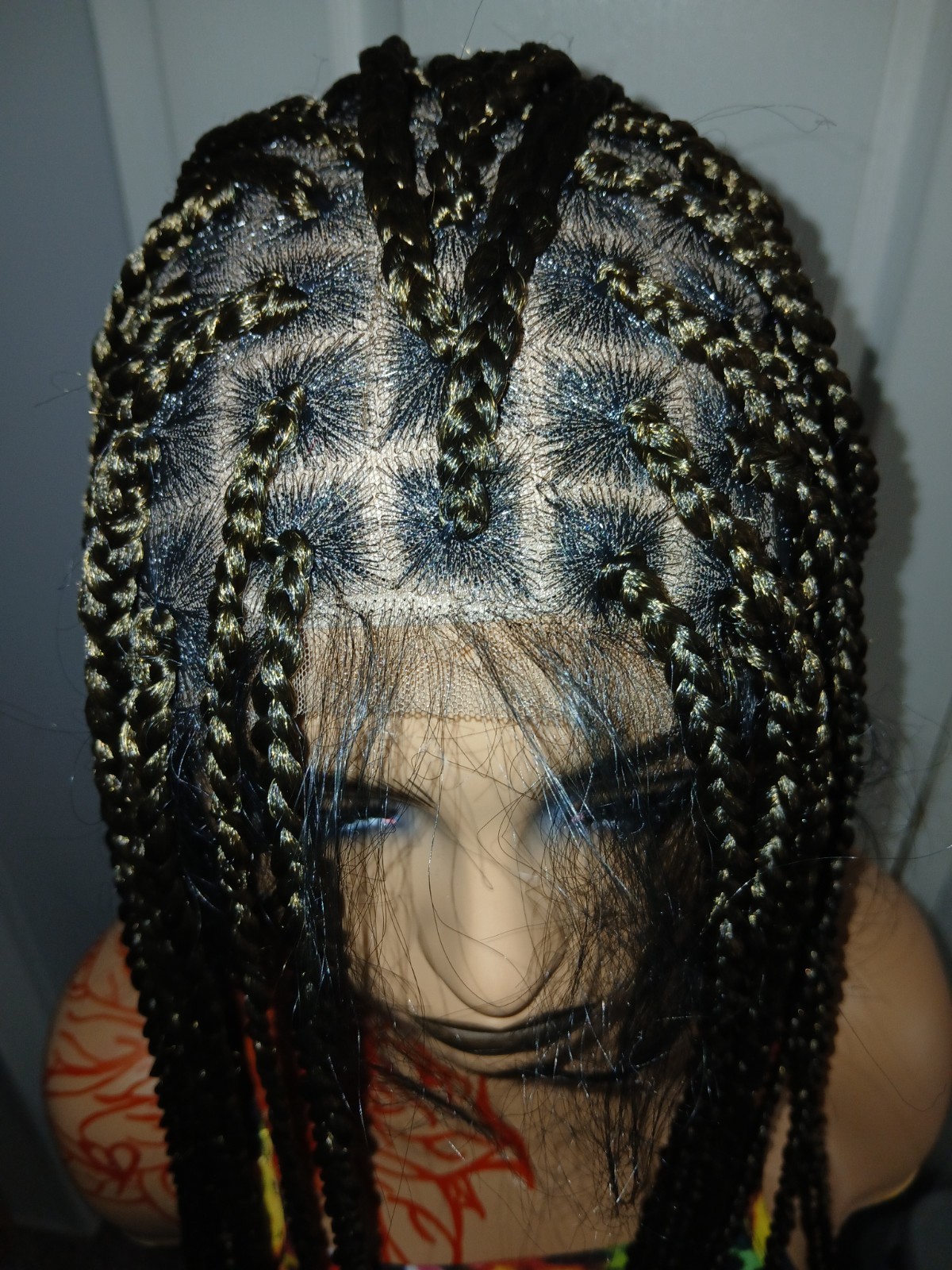 Full Lace| Braided Wig| Shipping | 52″