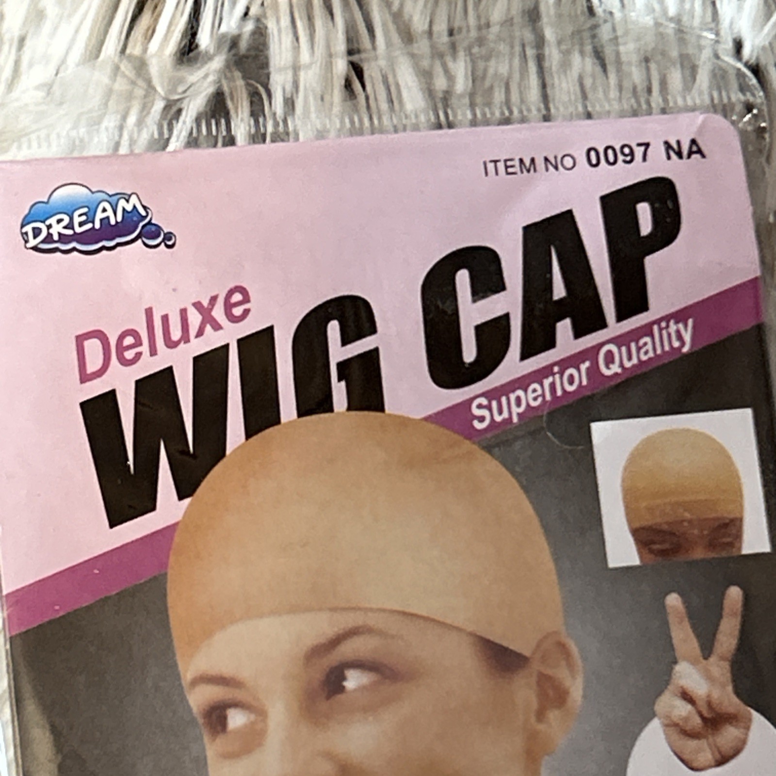 Dream Deluxe Wig Cap Natural Light Brown Model & 20 Morgles NEW 22 Total Caps