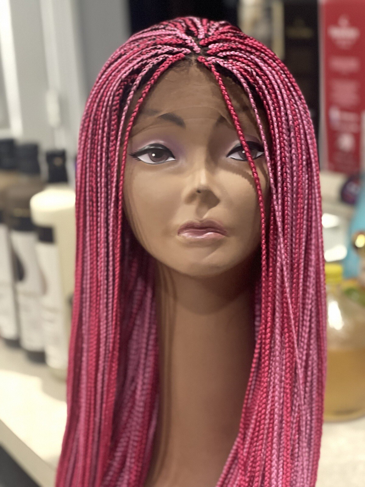 Micro Box Braided Wig (READY TO SHIP)