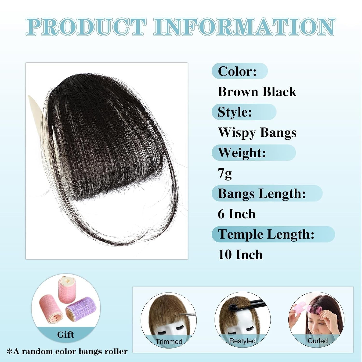 Cute and Nifty Bangs Hair Extensions