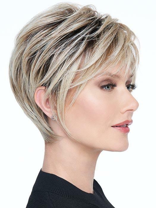 ON YOUR GAME Raquel Welch Wig RL11/25GoldenWalnutLaceFtMonoPtMemCap3HeatOK5STARS