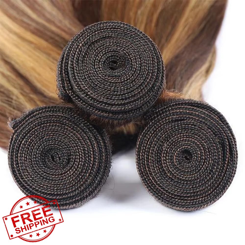 Weeybay 34 Inch Copper Red Straight Bundles P33/27