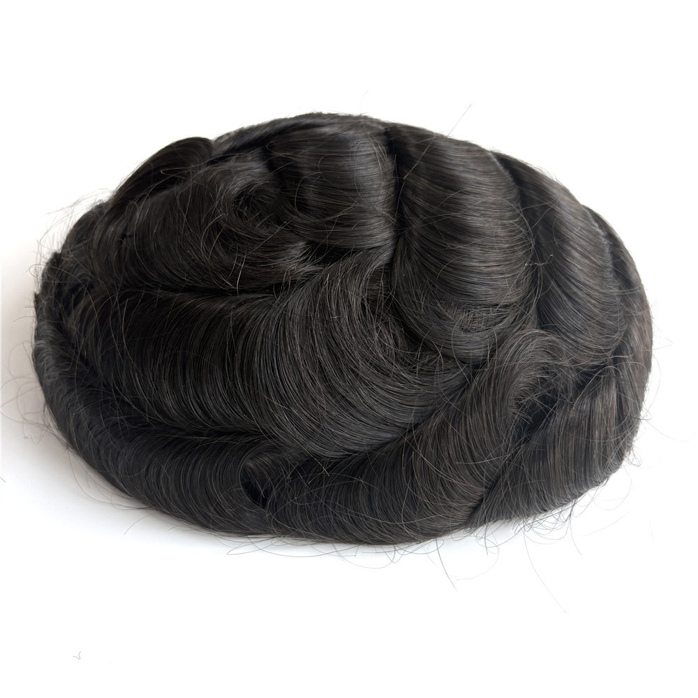 Men Toupee 10*8 Hair replacement system for Men Mono Lace Hair pieces Hair
