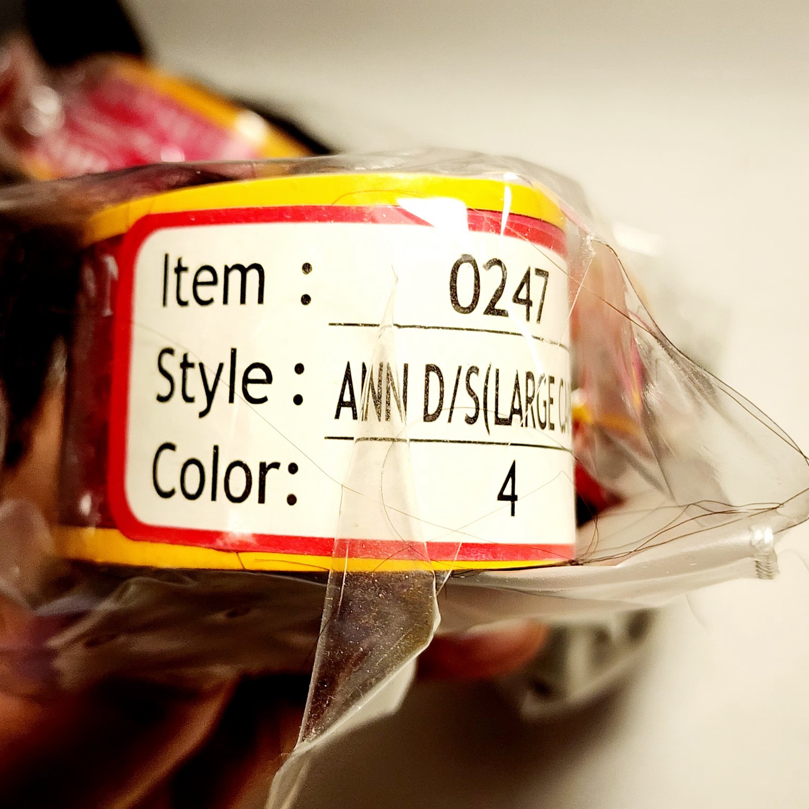 New Born Free Drawstring Ponitail Ponytail Hair Item 0247 Color 4 Brown