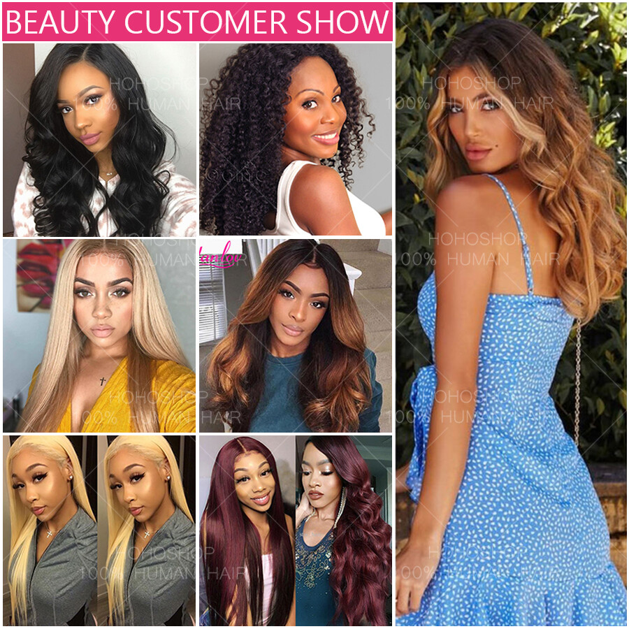 8A+ Straight 100% Virgin Human Hair Extensions Weave Weft Wavy Brown 100G/Bundle