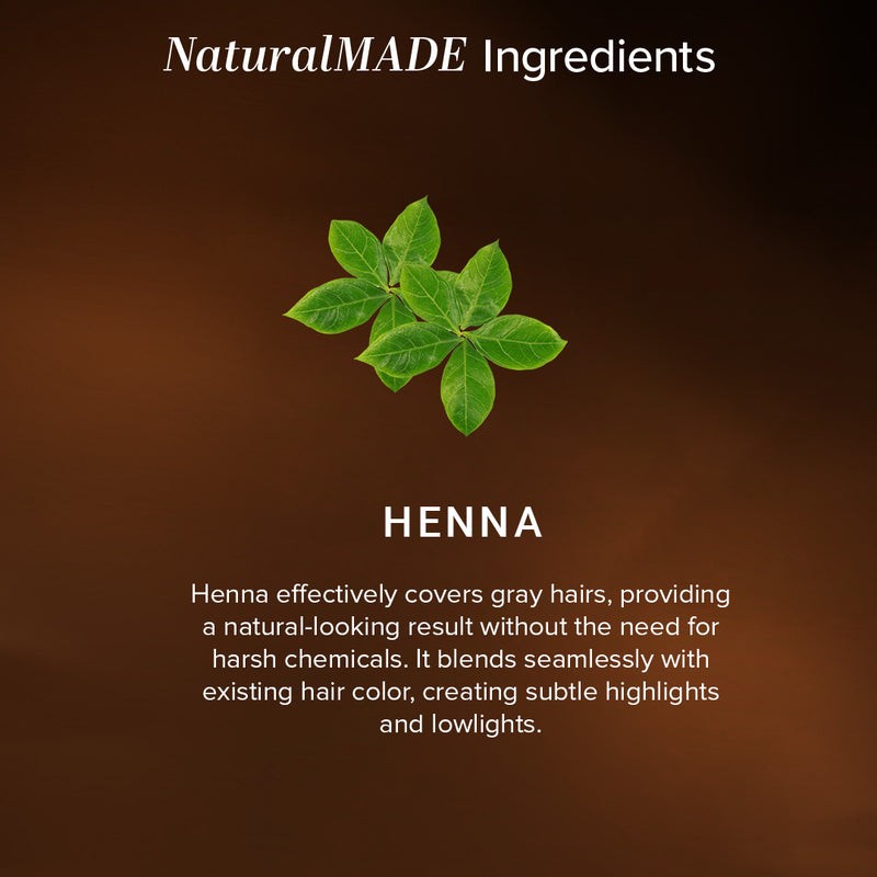 Khadi Natural Brown Mehndi for Hair – 75gm