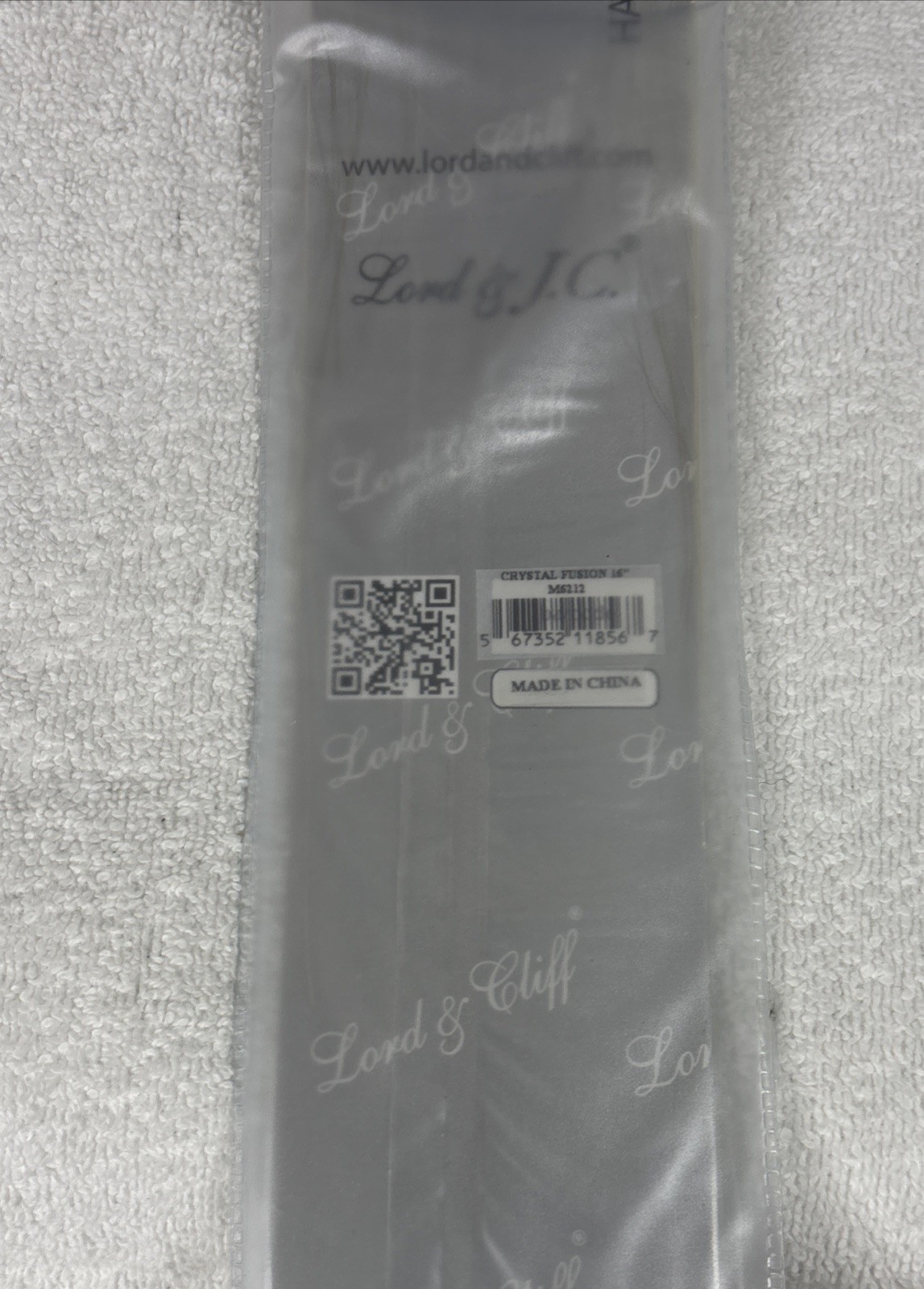 Lord & Cliff Fusion 100% Remy Human Hair I Tip 90 Pieces Extensions 16” M6212