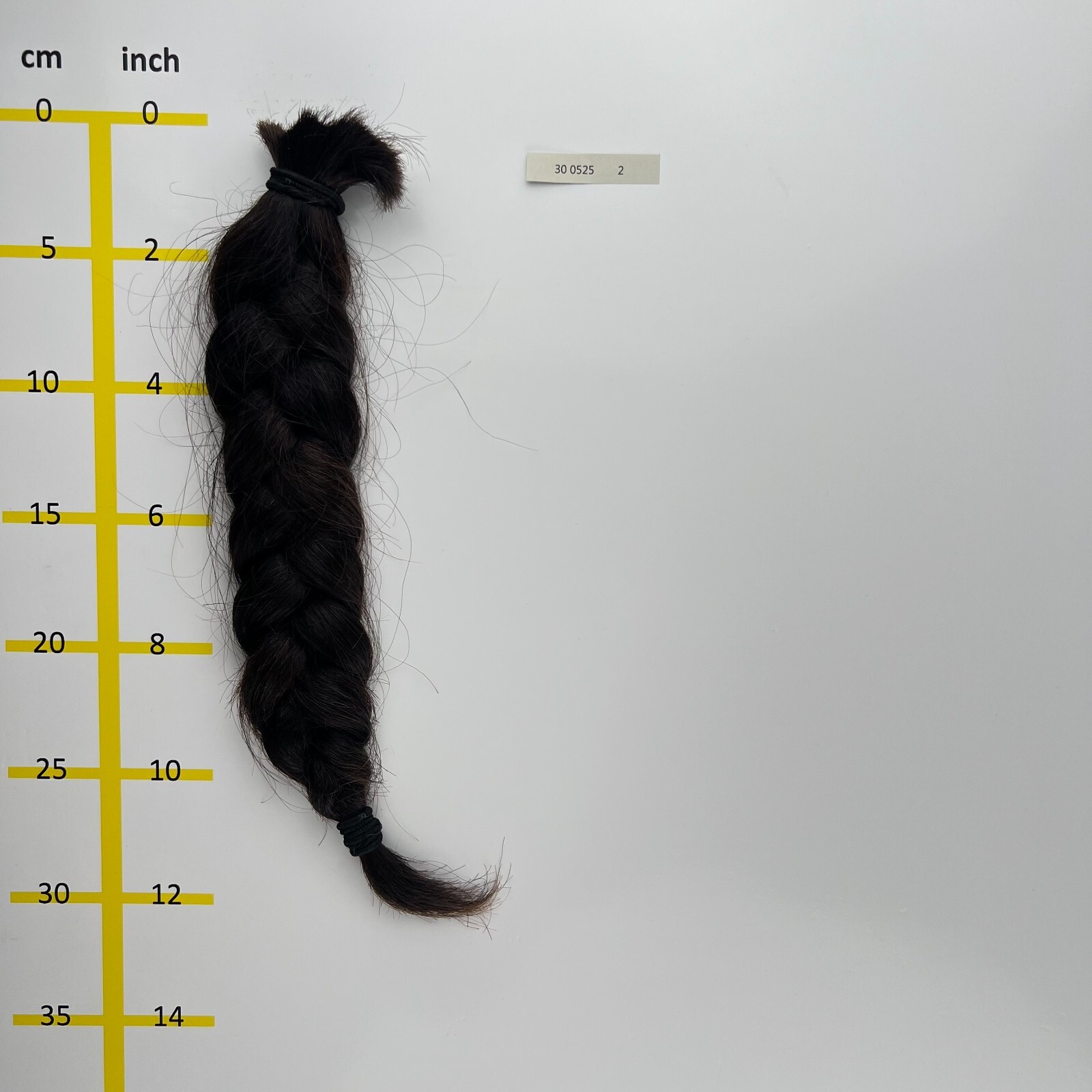 European hair, cut hair, raw hair, Medium Brown, 12”-14”, min. 100 gr.,virgin