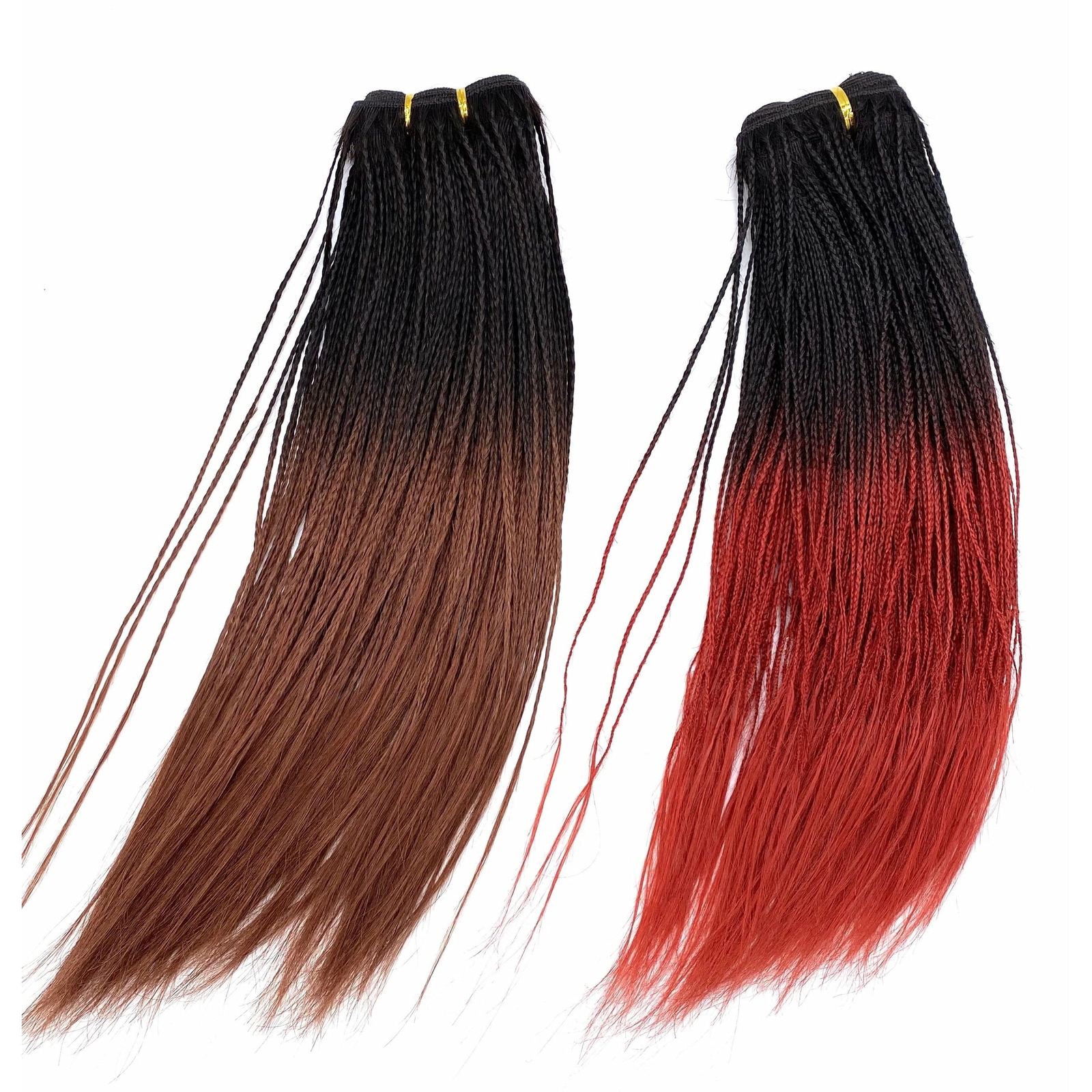 Unique Micro Braid 14″ T1B Burgundy / 100% Human Hair