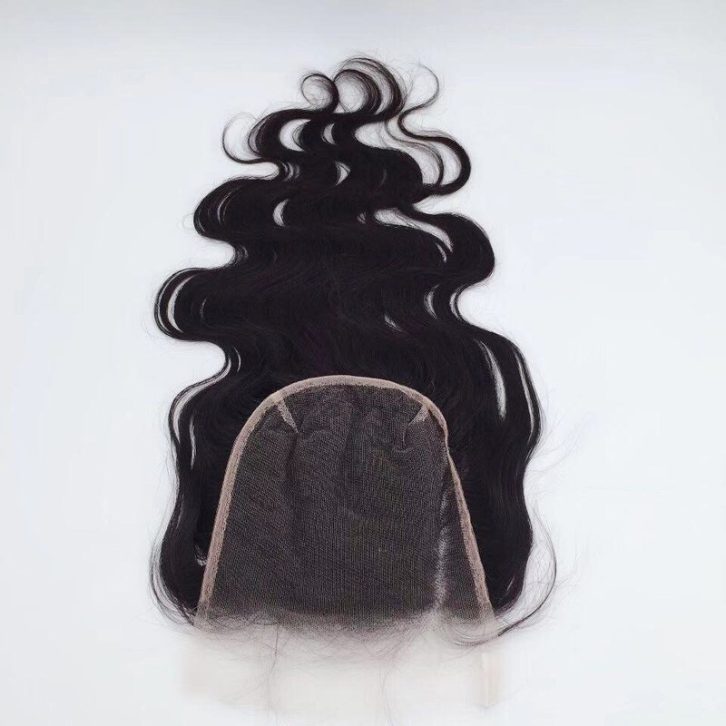HD 6X6 Lace Closure Silky Straight Body Wave Malaysian 100% Human Hair 14-26inch