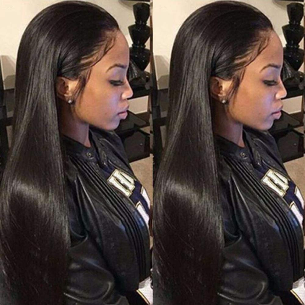 Long Straight Black Wigs for woman Synthetic Wig Heat Resistant Hair