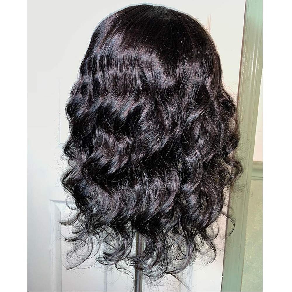 HD 13X4 Lace Front Human Hair Wigs Pre Plucked Hairline Glueless Body Wave 16