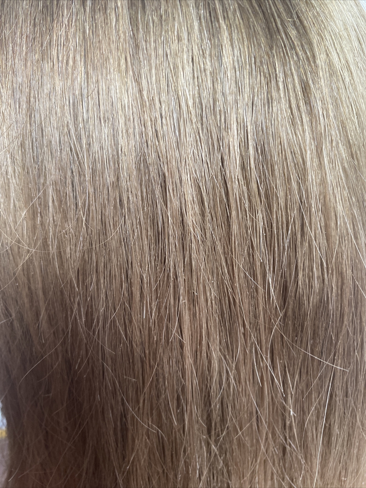 The Hair Mama Dark Blonde Human Hair Lace Front Hand Tied Wig Size Small