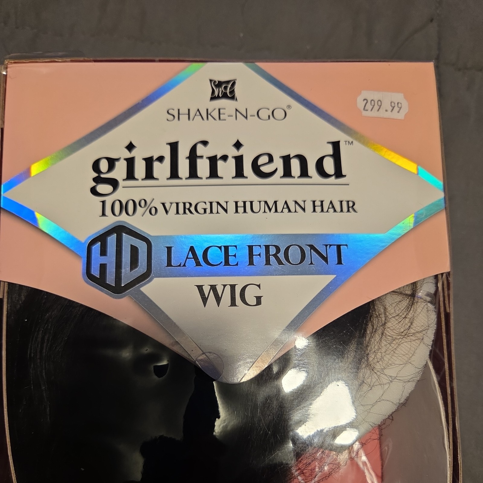 Shake N Go Girlfriend 100% Virgin Human Hair HD Lace Front Wig STRAIGHT 22