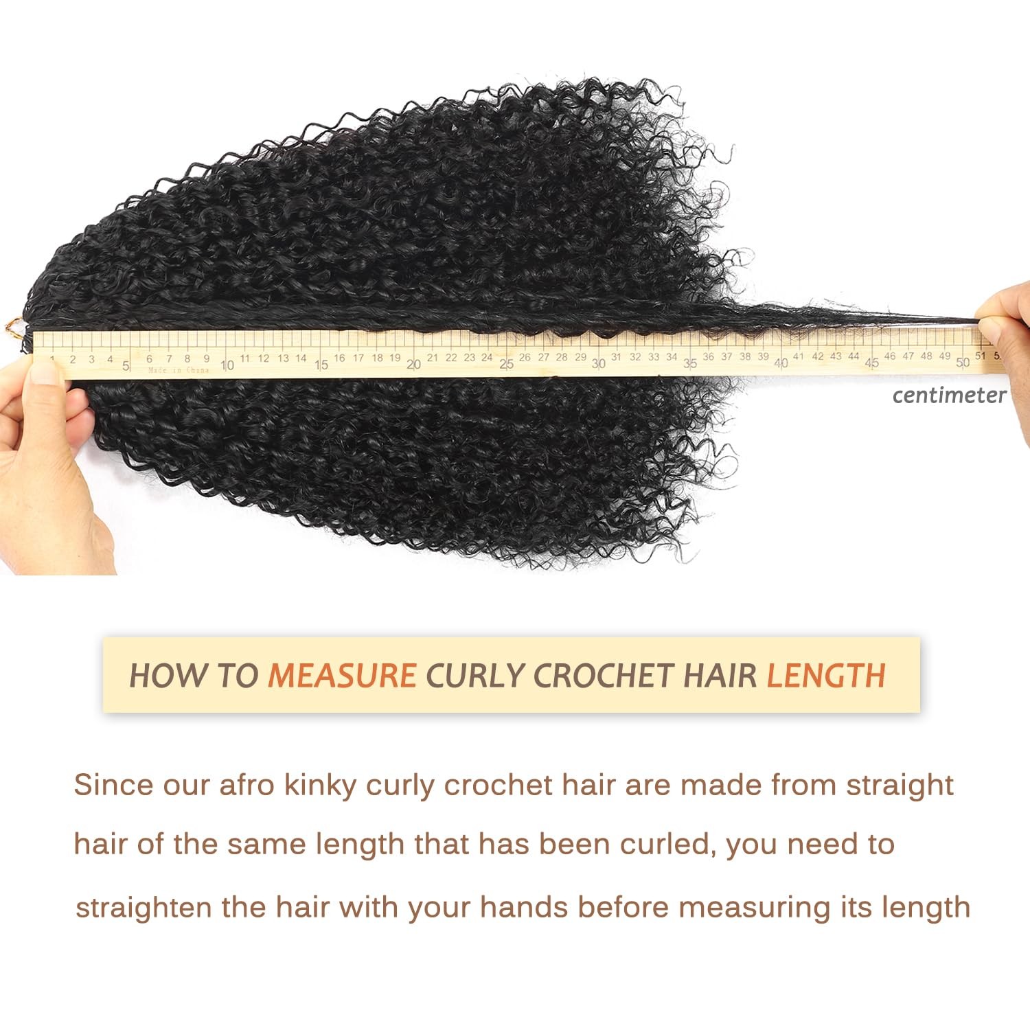 Afro Kinky Curly Human Crochet Hair, Knotless Pre-Separated Miracle Knots Fea…