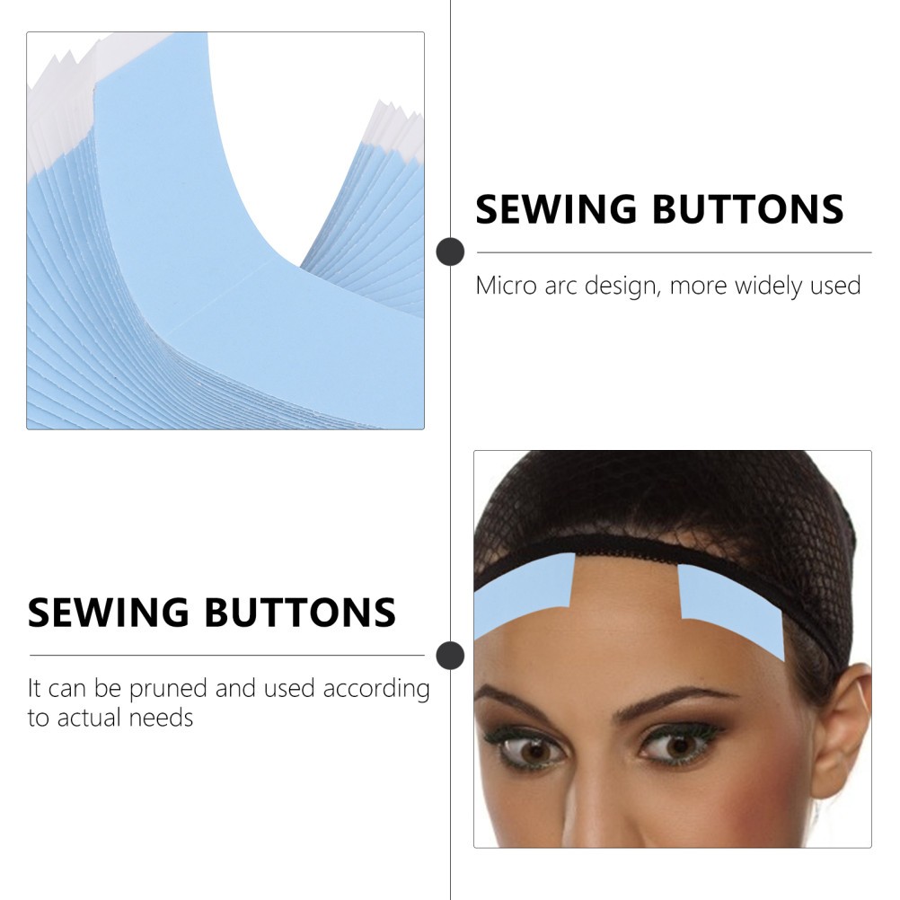 2 Count Lace Front Tape for Wigs Preferable Double Sided Adhesive