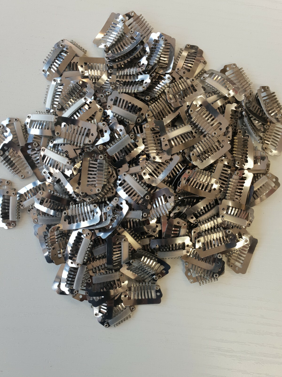 10PCS/100PCS Strong Snap Clips for Clip in Human Hair Extensions Clip MORE COLOR