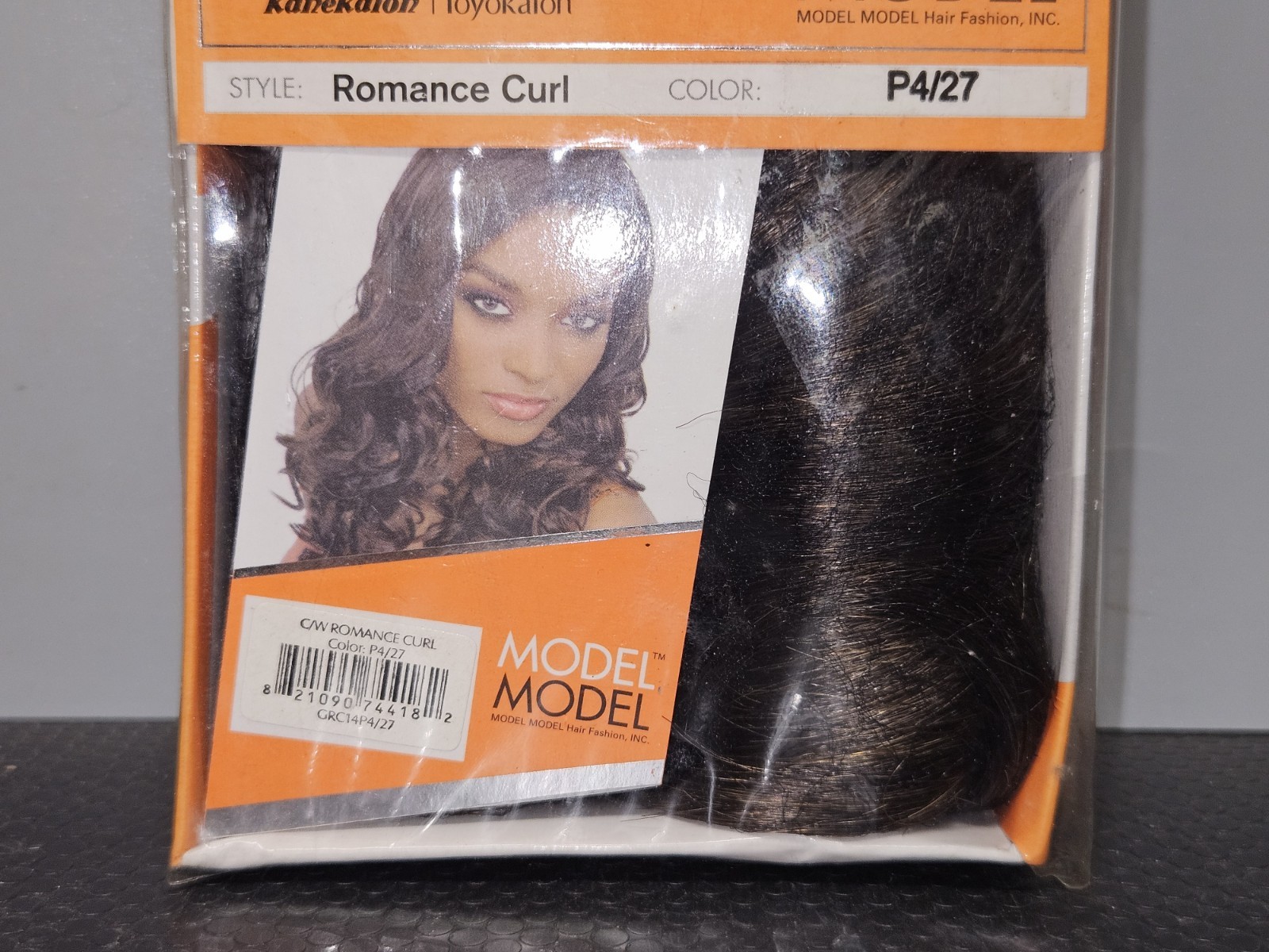 Model Model Hair Fashion Glance Weave Romance Curl Color P4/27
